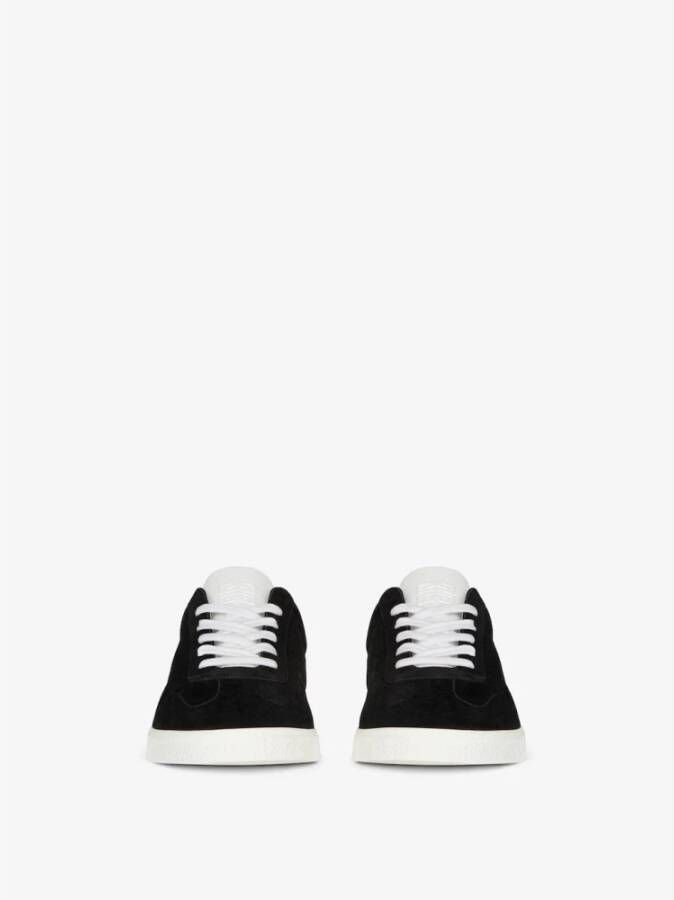 Givenchy Suede Low-Top Sneakers Black Heren