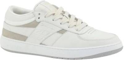 Givenchy Suède Sneakers met Geborduurd Logo White Heren