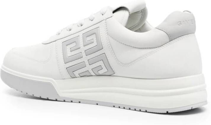 Givenchy Witte 4G Lage Sneakers White Heren