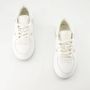 Givenchy Witte Beige Leren Suède Sneakers White Dames - Thumbnail 4