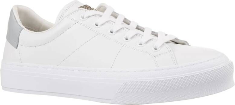 Givenchy Witte City Sport Leren Sneakers White Heren