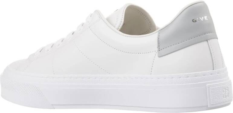 Givenchy Witte City Sport Leren Sneakers White Heren