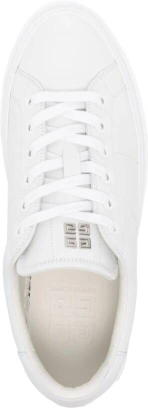 Givenchy Witte City Sport Leren Sneakers White Heren