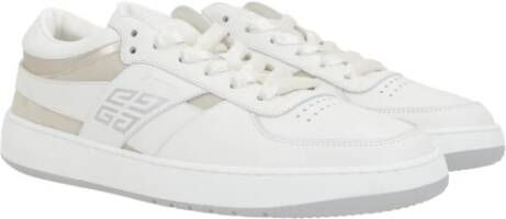 Givenchy Witte en beige lage sneakers White Dames