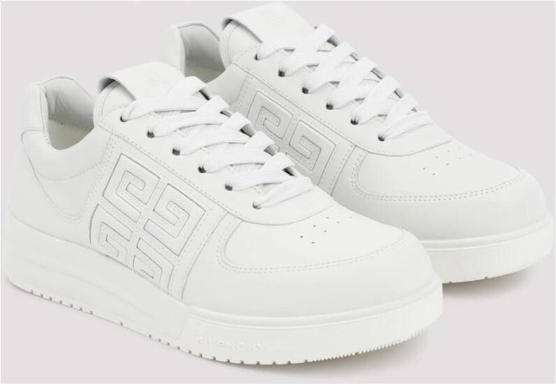 Givenchy Witte Enkellaarsjes Sneakers White Dames