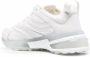 Givenchy Witte Leren Sneakers met Rubberdetails White Dames - Thumbnail 2