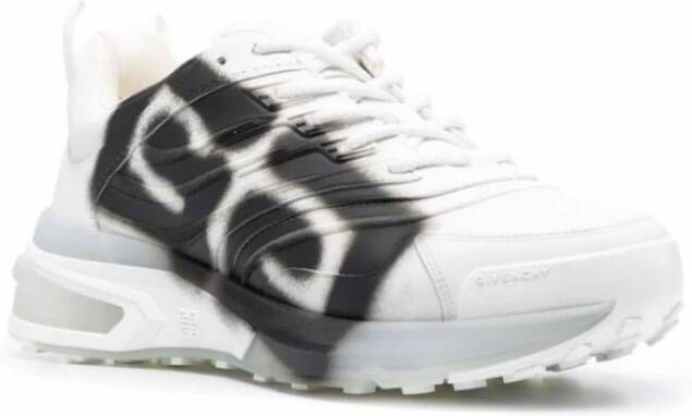 Givenchy Witte Leren Kalfsleren Sneaker White Dames