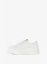 Givenchy Witte Leren Sneakers met 4G Patch White Dames - Thumbnail 3