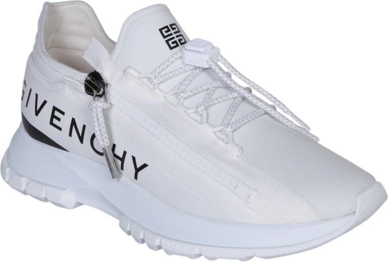 Givenchy Witte Sneakers Lichtgewicht 4G Rits White Dames