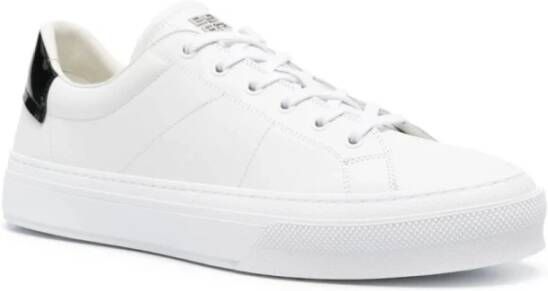 Givenchy Witte Sneakers met 4G Logo White Heren