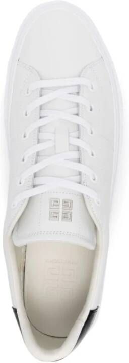 Givenchy Witte Sneakers met 4G Logo White Heren