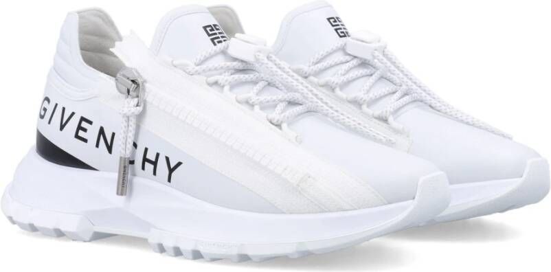 Givenchy Wit Zwart Spectre Zip Runner Sneakers White Dames