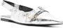 Givenchy Zilveren Platte Slingback Schoenen Gray Dames - Thumbnail 3