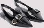 Givenchy Zwarte Slingback Platte Schoenen Black Dames - Thumbnail 7