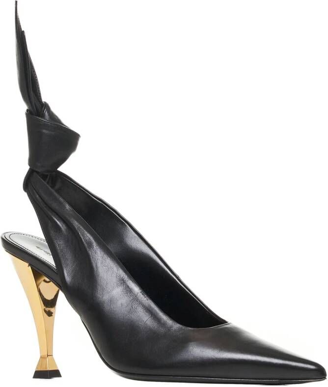 Givenchy Zwarte Boog Slingback Pumps Black Dames