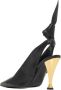 Givenchy Zwarte Boog Slingback Pumps Black Dames - Thumbnail 3