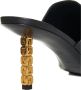 Givenchy Zwarte Cube Mules Smalle Hak Black Dames - Thumbnail 2