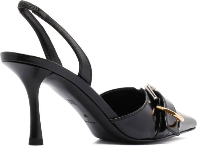 Givenchy Zwarte Decollete Voyou Sandalen Black Dames