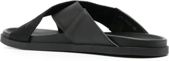 Givenchy Zwarte G Plage Platte Sandalen Black Heren