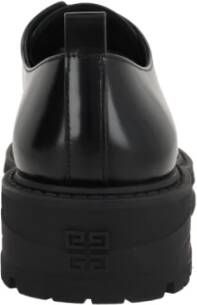 Givenchy Zwarte leren Derby schoenen Black Heren