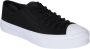 Givenchy Zwarte Leren Sneakers Ronde Neus Achterlogo Black Heren - Thumbnail 2