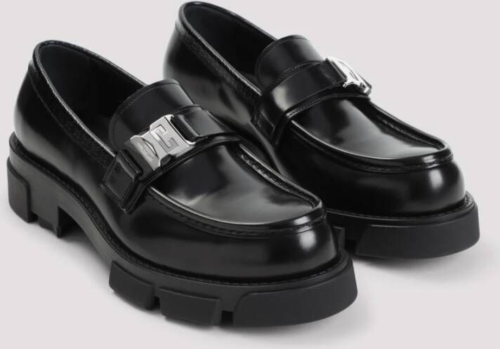 Givenchy Zwarte Loafer Schoenen voor Mannen Black Heren