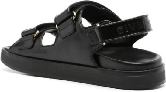 Givenchy Zwarte sandalen met 4G-motiefontwerp Black Dames