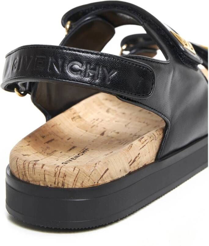 Givenchy Zwarte Sandalen voor Vrouwen Black Dames