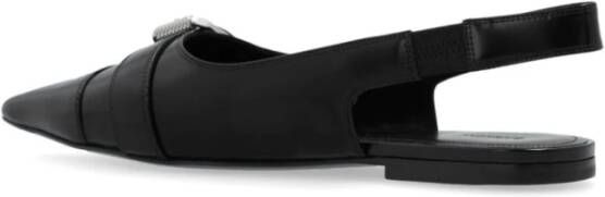 Givenchy Zwarte Slingback Platte Schoenen Black Dames