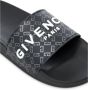 Givenchy Zwarte Slip-On Monogram Rubberen Schoenen Black Heren - Thumbnail 4