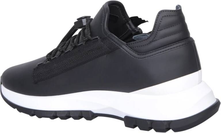 Givenchy Zwarte Sneakers met 4G Rits Black Dames