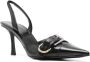 Givenchy Zwarte Stiletto Hak Slingback Schoenen Black Dames - Thumbnail 2