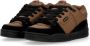 Globe Bruin Zwarte Skate Schoenen Leren Bovenkant Brown Heren - Thumbnail 3