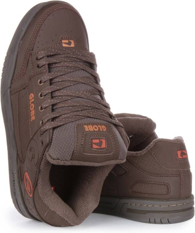 Globe Eiken Bruine Skate Sneakers Brown Heren