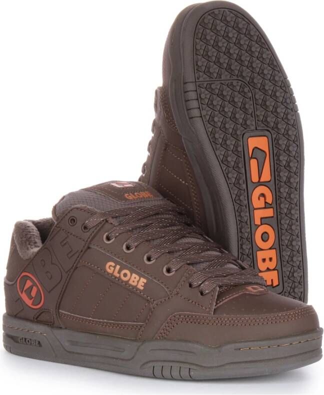 Globe Eiken Bruine Skate Sneakers Brown Heren