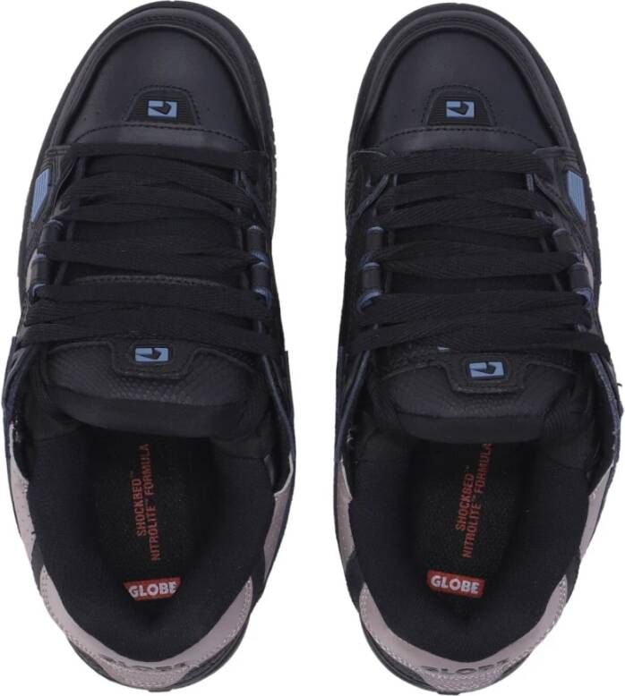 Globe Gepolsterde Skate Sneakers met Nitrolite Zool Black Heren