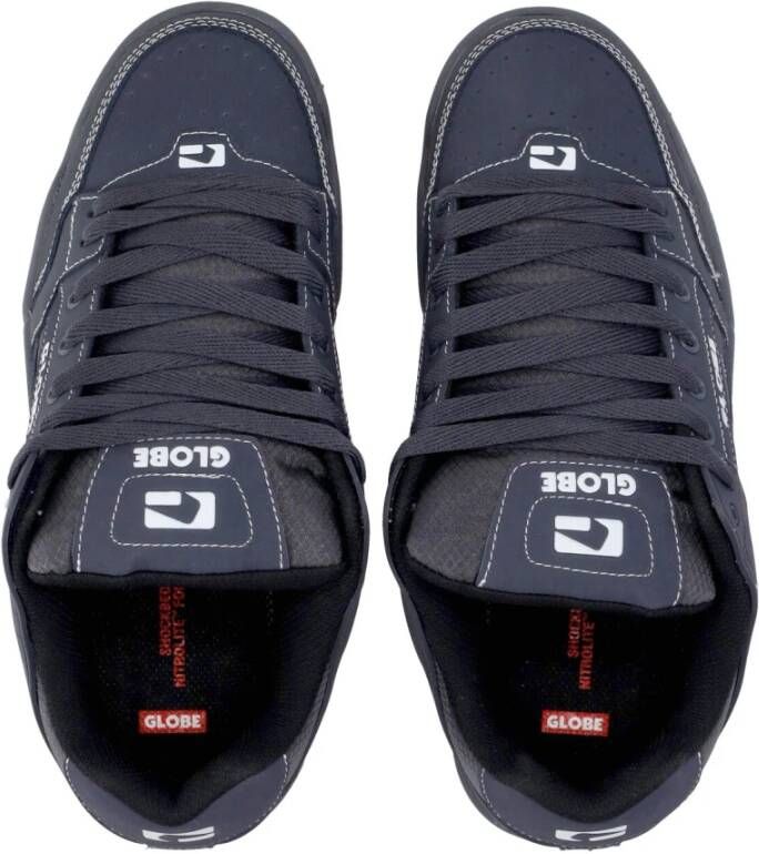 Globe Skate Sneakers met Vetersluiting Black Heren