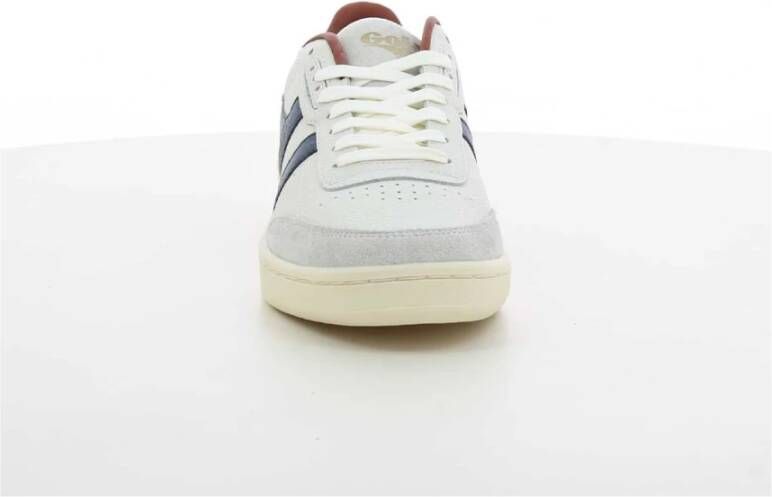 Gola Blauw Leren Contact Schoenen Multicolor Heren