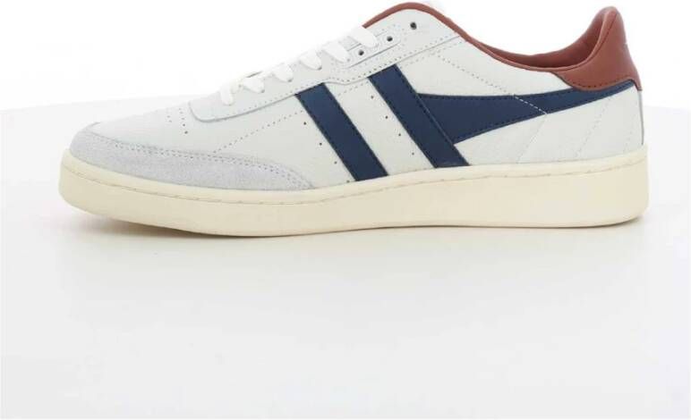 Gola Blauw Leren Contact Schoenen Multicolor Heren