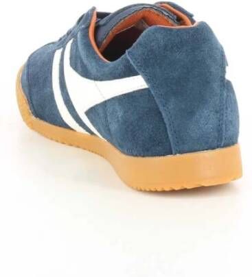 Gola Blauwe Suède Harrier Schoenen Blue Heren