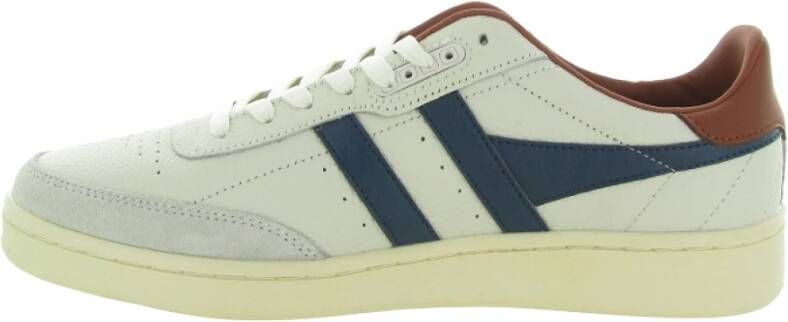 Gola Leren Contact Harrier Schoenen Beige Heren