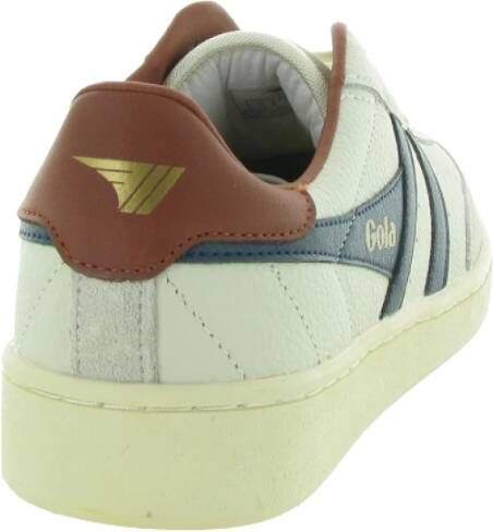 Gola Leren Contact Harrier Schoenen Beige Heren