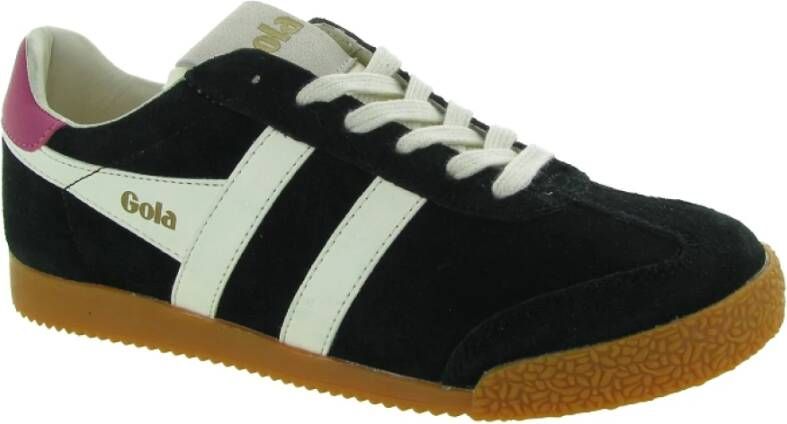 Gola Leren Contact Schoenen Black Heren