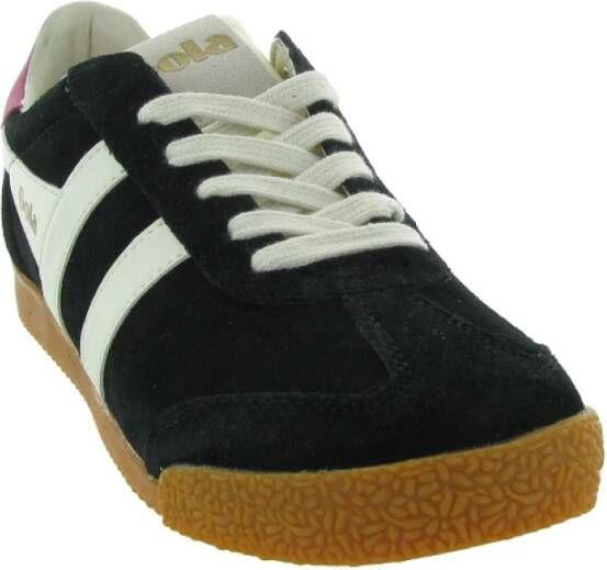 Gola Leren Contact Schoenen Black Heren