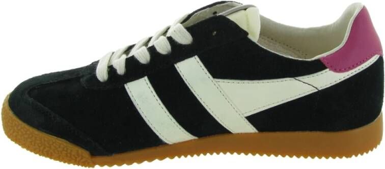 Gola Leren Contact Schoenen Black Heren