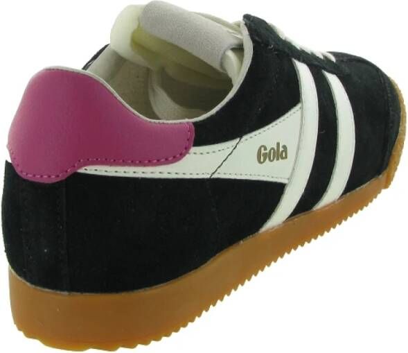 Gola Leren Contact Schoenen Black Heren