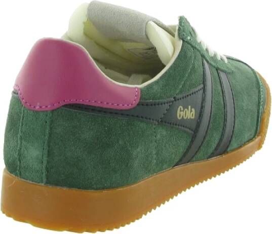 Gola Leren Contact Schoenen Green Heren