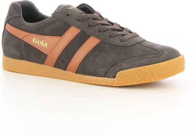 Gola Oranje Suede Harrier Schoenen Brown Heren