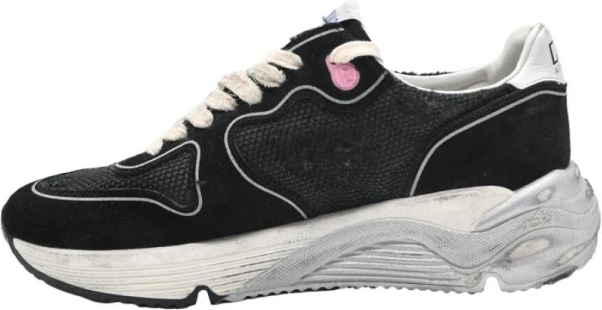 Golden Goose 3D Ster Zwart Wit Hardloopschoenen Black Dames