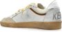 Golden Goose Witte Veterschoenen met Geperforeerde Neus White Heren - Thumbnail 15